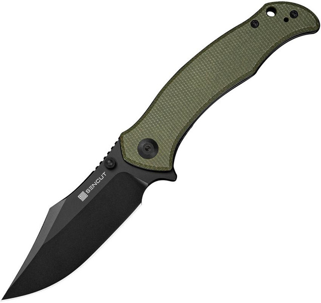 WMK Exclusive Artisan Cutlery Great White Folding Knife Black