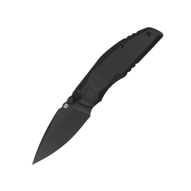 Molsect Jungle Folding Knife Black G10 Handle 14C28N Bowie Plain