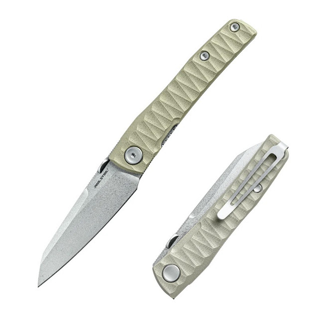 Kizer Militaw Knife - Ti & Micarta, S35VN Steel
