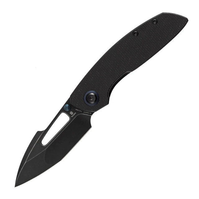 Tenable Link Folding Knife Green Micarta Handle 14C28N Harpoon
