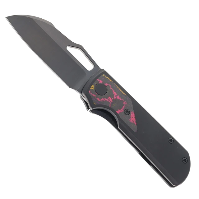Maxace Meerkat-M Pocket Knife White G10 Handle M390 Blade M17B