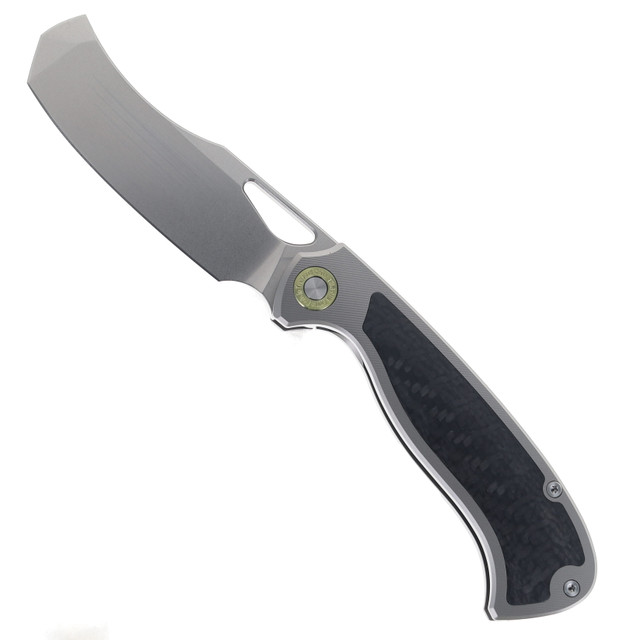 TwoSun Folding Knife Lined Titanium Handle 14c28n Stonewashed
