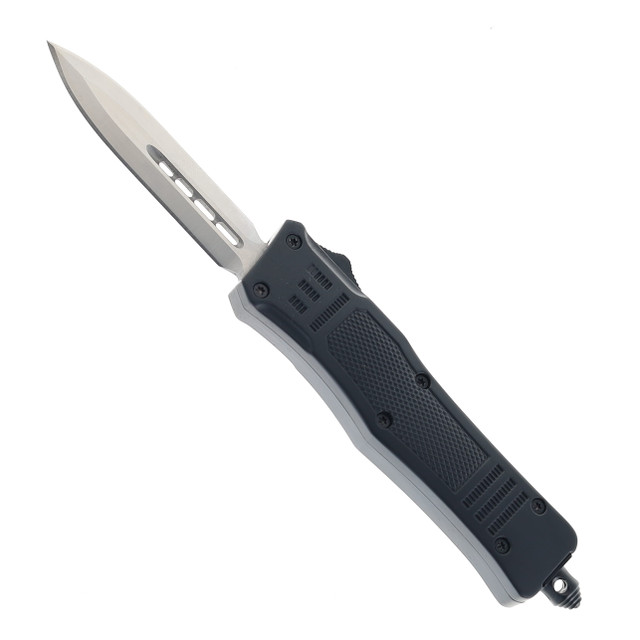 No Box) 2021 Microtech Scarab OTF Automatic Knife Black Handle