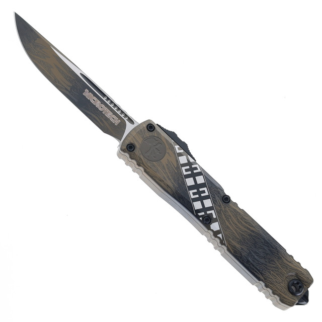 Microtech Ultratech Gen IV OTF Automatic Knife Topographic Black