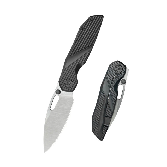 KB Sear Folding Folding Knife Flamed Titanium Handle Satin S90V