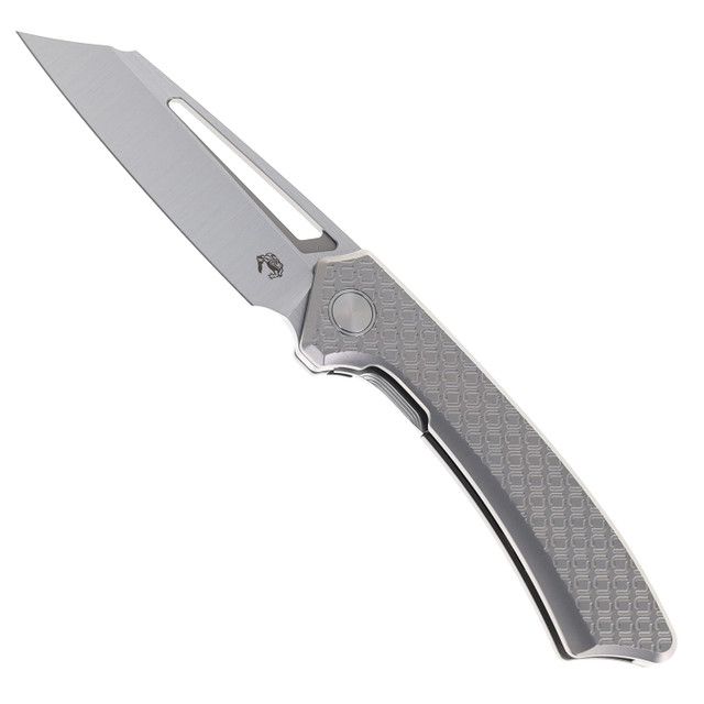 Kubey Geri Folding Knife Jade G10 Handle 14C28N Clip Point Plain