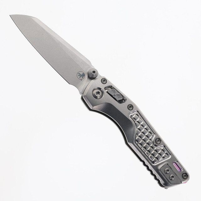 Microtech MSI Mini RAM-LOK Frag Pattern Cerakote Sniper Gray