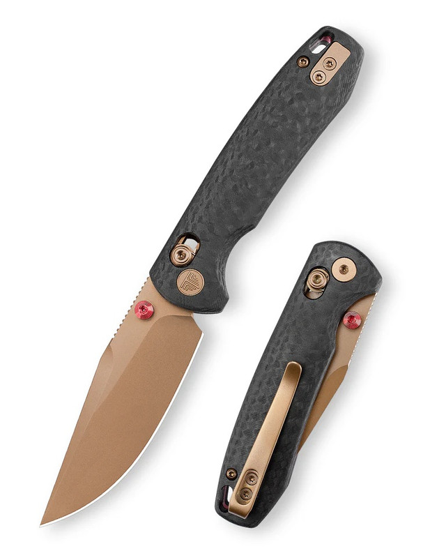 Trivisa Dragonfly-CG JM03-CG-14 Folding Knife Black Carbon Fiber