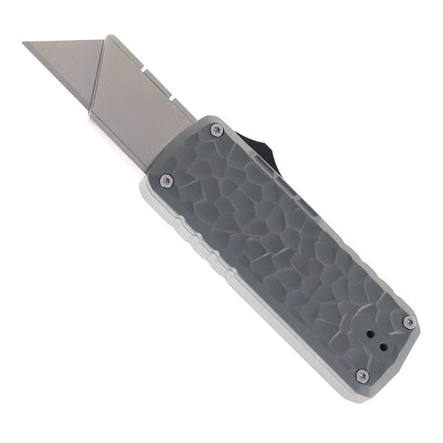 SixLeaf Folding Knife Color Zirconium Handle Dragon Damascus Plain