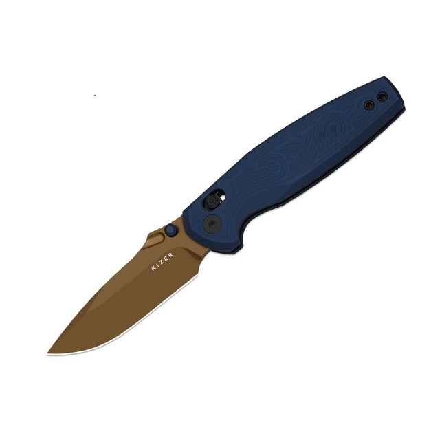 Buck 261 Hexam Folding Knife Black Injection-Molded Plastic Handle