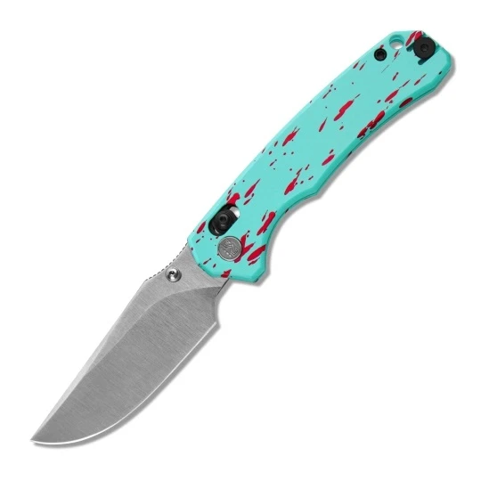 Spyderco, Squeak, Slipit, Folding Knife, Plain Blade, Black FRN