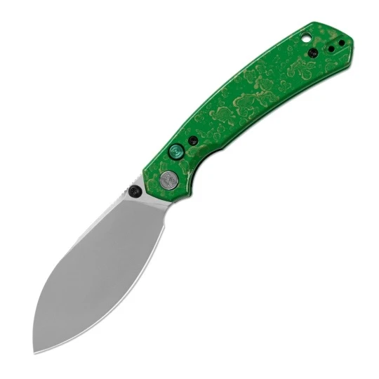 mihorin M Miguron Hovor Folding Knife Black Aluminum Handle 19C27 Shilin