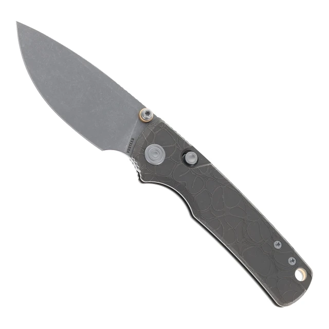 Vosteed Porcupine TiSlim Folding Knife Rebecca Purple Titanium