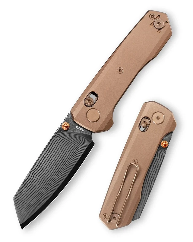 Trivisa Andromeda-BM Folding Knife Black Micarta Handle 14C28N