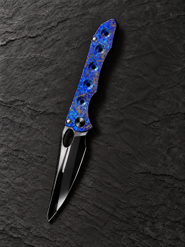 Trivisa Dragonfly-GM JM03-GM-14 Folding Knife Green Micarta Handle