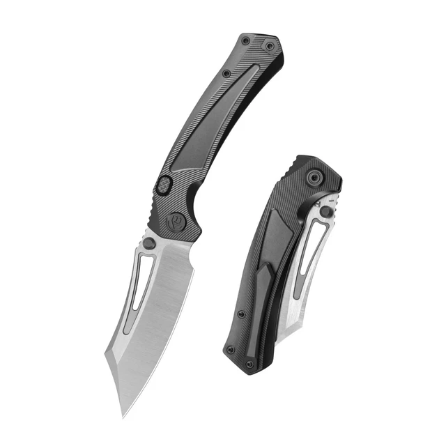 Kubey Freki Folding Knife Jade G10 Handle 14C28N Drop Point Plain