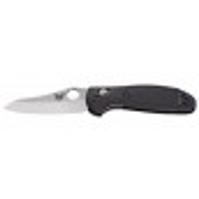 Benchmade Griptilian Folder Knife Black Nylon Handle Plain