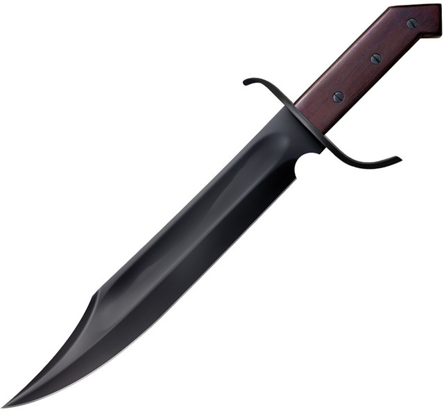 Cold Steel Chaos Bowie Fixed Blade Knife Black Alum Handle
