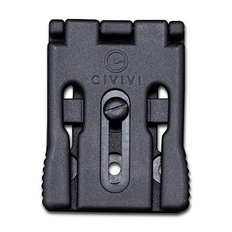 Civivi T-Clip Black Fiber-Glass Reinforced Nylon Clip Material CA-04A