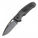 Hogue Sig K320 Nitron Folding Knife Black Polymer Handle Drop Point Blade 36370