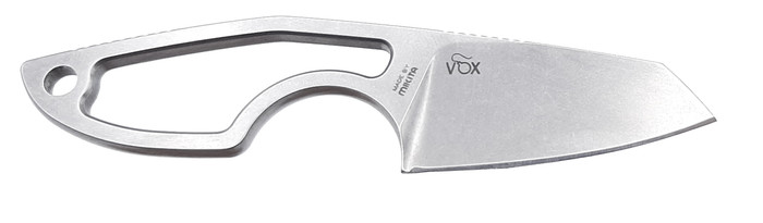 MKM Mikro Fixed Blade Knife Naked Handle M390 Sheepsfoot Plain