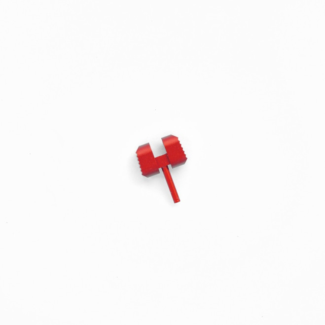 Flytanium Aluminum Ball Cage Lock for Spyderco Manix 2 Knife Red FLYMX2RED