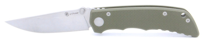 Spartan Blades Talos Folding Knife Green G10 Handle Plain Edge SFBL7GR