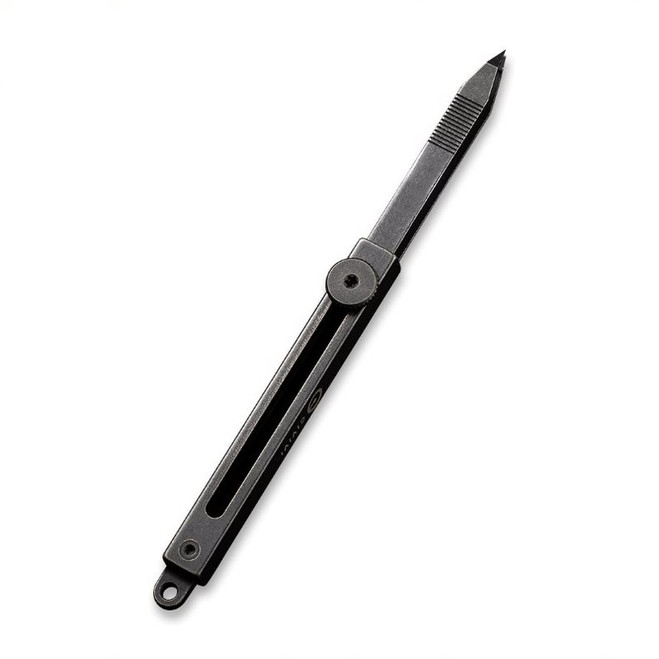 Civivi Tac-N-Tweeze Tweezers Brass Handle Black Stonewash