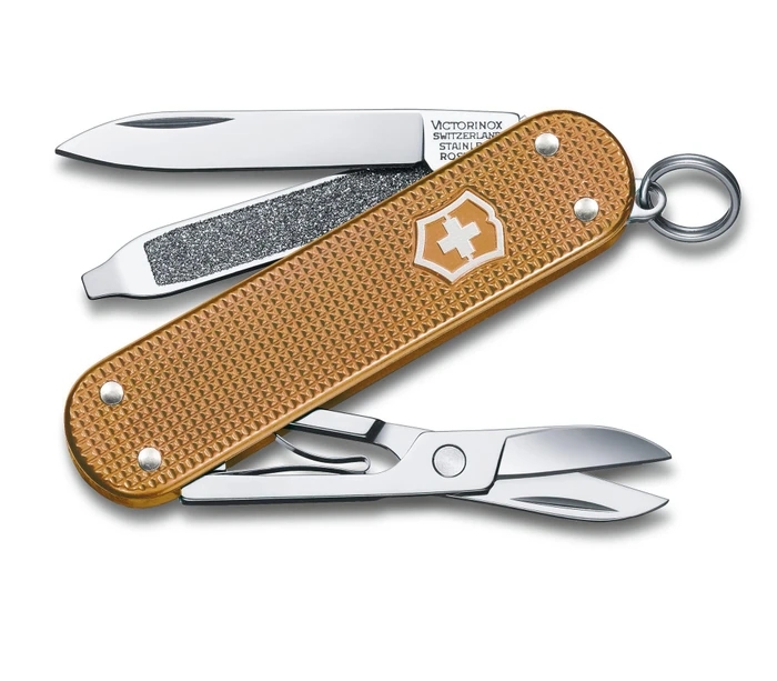 Victorinox Classic Alox Multi-Tool Wet Sand Handle Plain Edge 0.6221.255G