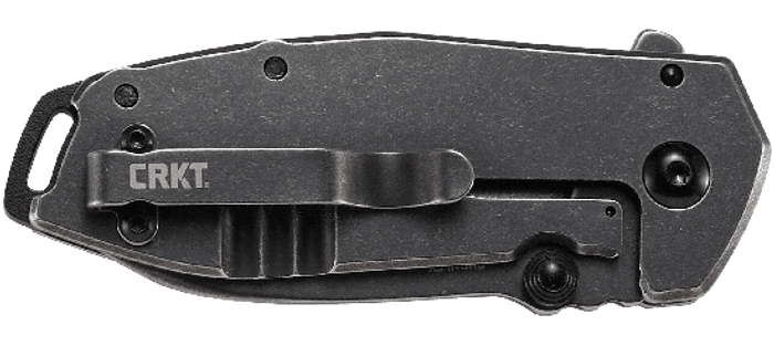 CRKT 2839 Black Fork 3-Piece Stainless Fixed Blade Hunting Knife