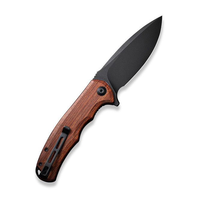 Civivi Praxis Folding Knife Cuibourtia Wood Handle 9Cr18MoV Plain