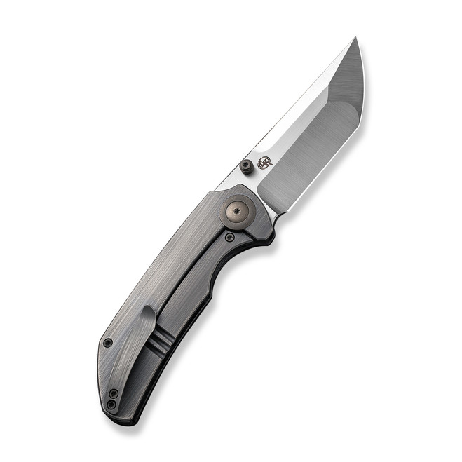 WE Thug XL Folding Knife Shredded Carbon Fiber/Titanium Handle