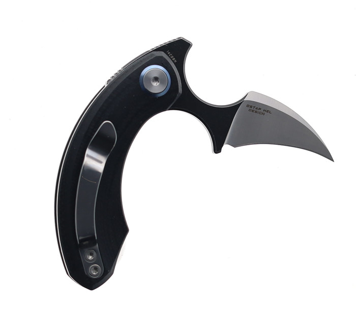 ②専用ページ Bestech Strelit Folding Knife Black G10 Handle 14C28N Plain Edge