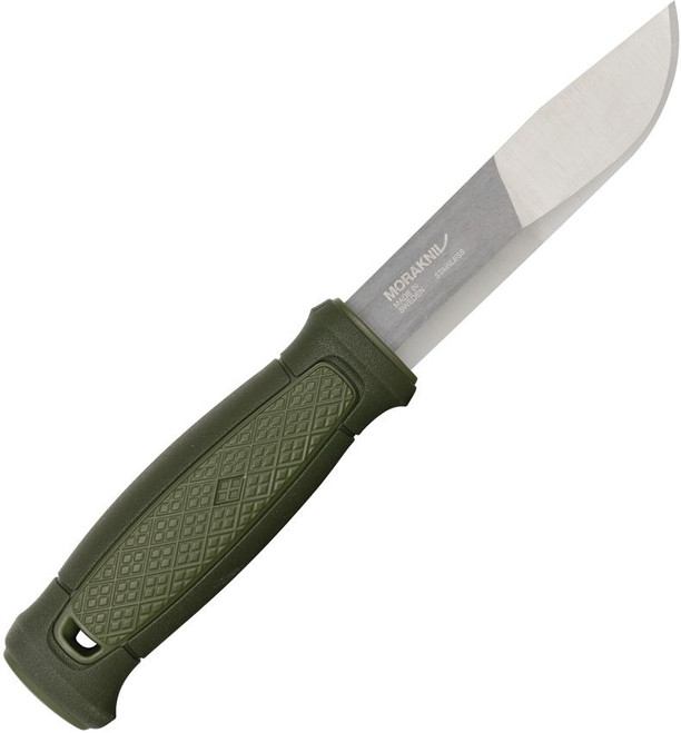 Morakniv Eldris Light Duty Fixed Blade Knife Dark Gray Polymer Handle SS  Plain Edge Satin Finish 13843