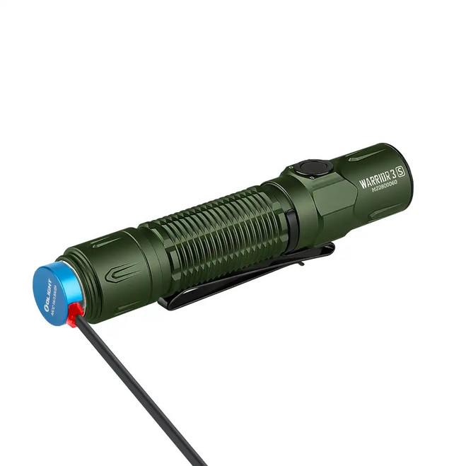 Olight Warrior 3S-ODG High Beam Tactical Flashlight OD Green