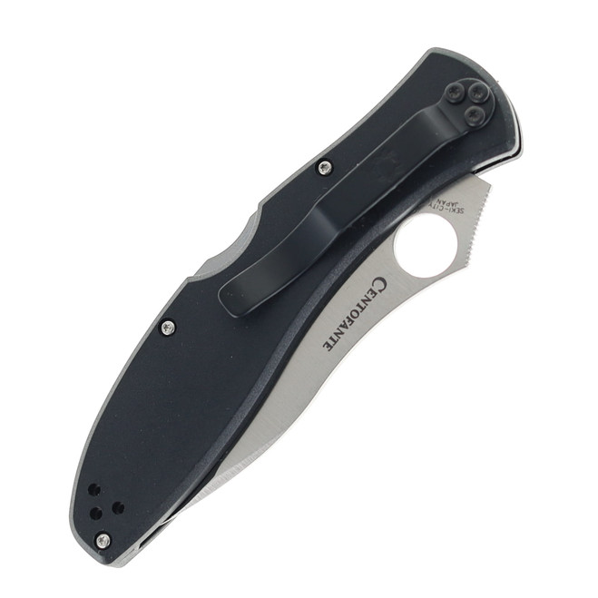 Spyderco, Centofante III, Plain Edge, Lockback, Folding Knife
