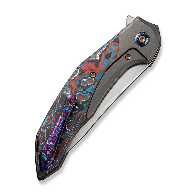 2.75'' Ceramic / Carbon Fiber Blade Folding Knife with Carbon Fiber Handle  6105