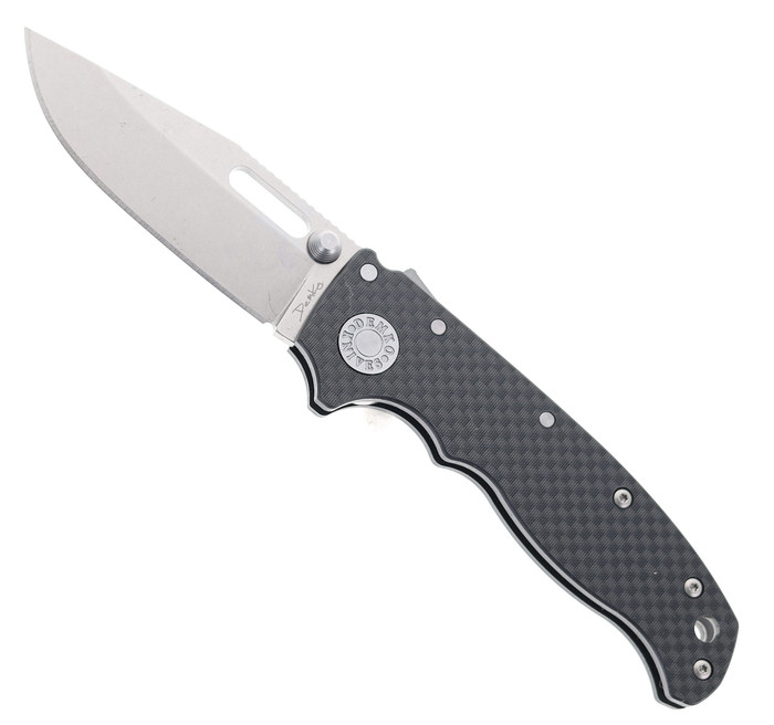 Demko AD20.5 Carbon Fiber Handle Shark Lock Clip Point S35VN Plain Edge Pocket Knife Demko AD20.5 Carbon Fiber Handle Shark Lock Clip Point S35VN Plain Edge Pocket Knife