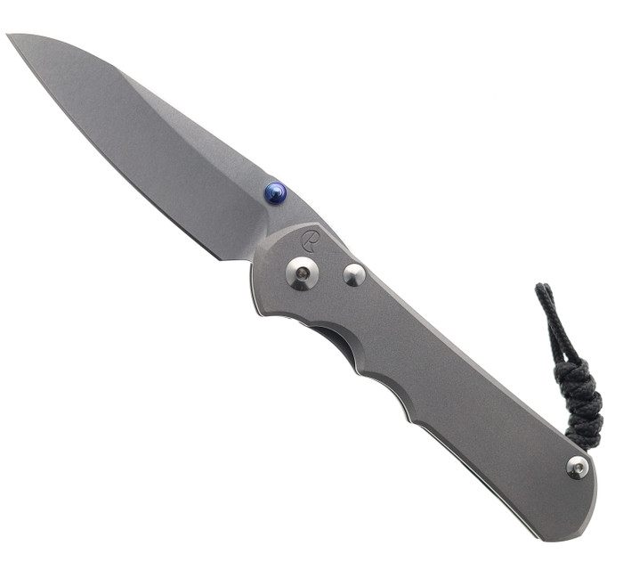 Chris Reeve Large Inkosi Folder Knife Gray Titanium Handle Magnacut Plain Insingo LIN-1022 Chris Reeve Large Inkosi Folder Knife Gray Titanium Handle Magnacut Plain Insingo LIN-1022