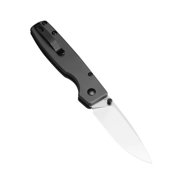 Kizer Original XL Button Lock Folding Knife Gunmetal Aluminum