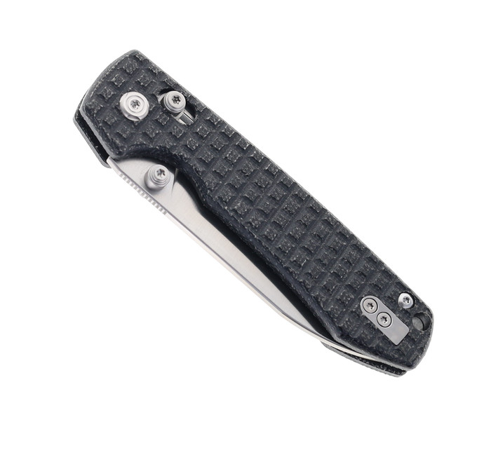 WMK Exclusive Vosteed Racoon Crossbar Lock Folding Knife Black
