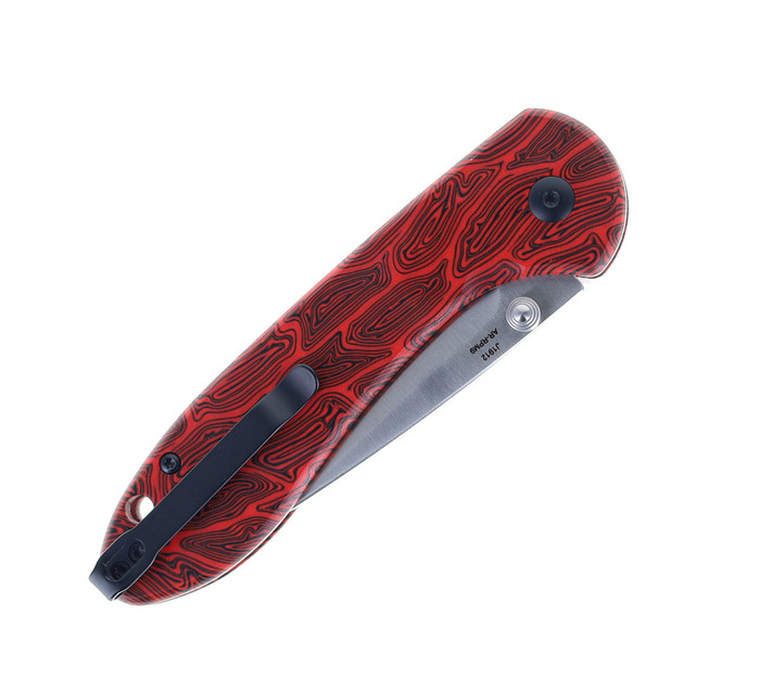WMK Exclusive BUTTON Lock CJRB FELDSPAR Folding Knife Black