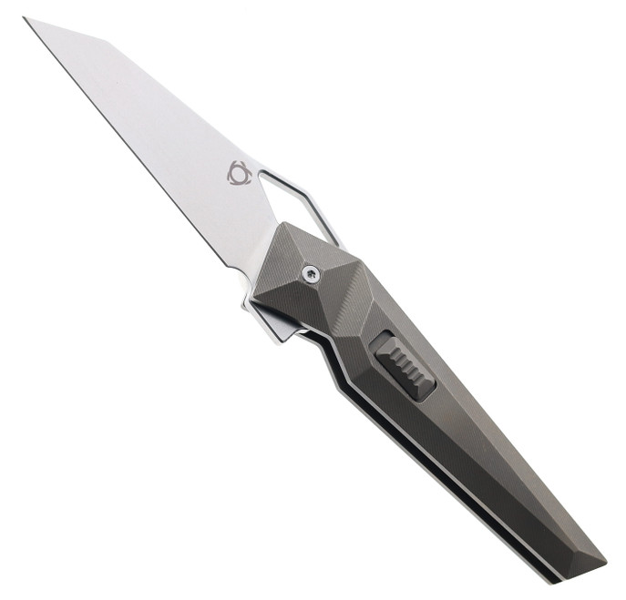 SixLeaf Rattle Snake Design Pocket Knife Plain Edge D2 Blade