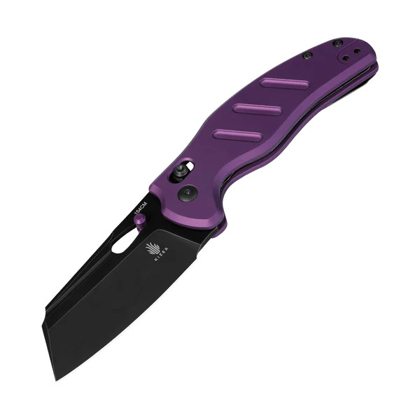 Kizer Sheepdog C01C Clutch Lock Folding Knife Purple Aluminum