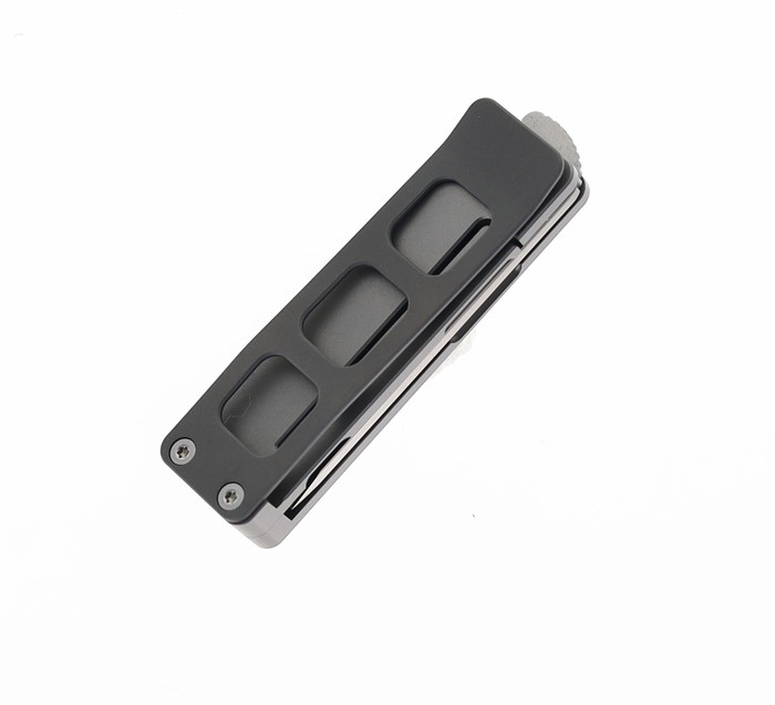 Petrified Fish E09-BS Cash Front Flipper Money Clip Pocket Knife