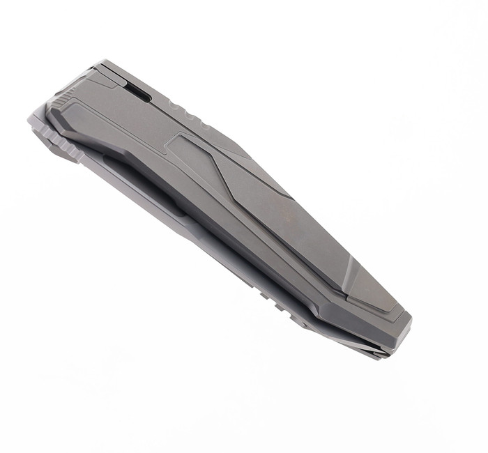 Rike Knife Rebelship Pocket Knife Titanium Handle S90V Blade