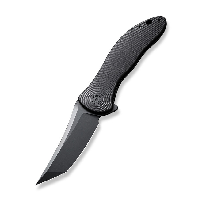 Civivi Synergy4 Folding Knife Black G10 Handle Nitro-V Tanto Plain Black Blade C21018B-1 Civivi Synergy4 Folding Knife Black G10 Handle Nitro-V Tanto Plain Black Blade C21018B-1