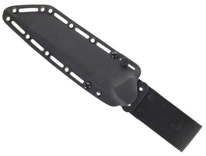 Bastard Knives Polaris Fixed Blade Knife Black/Brown Micarta with