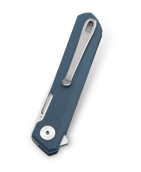 MINID US 12° Bestechman Mini Dundee Folding Knife Black G10 Handle D2 Plain