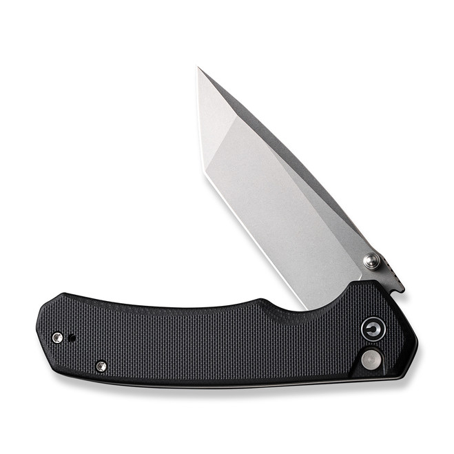 Civivi Button Lock Brazen Folding Knife Black G10 Handle 14C28N